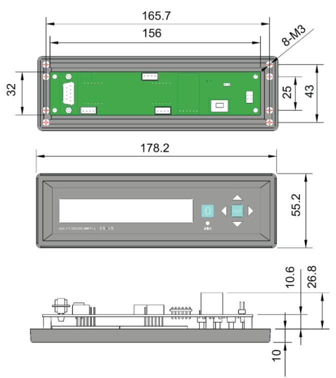 Easson DRO Glass Scale Linear Encoder