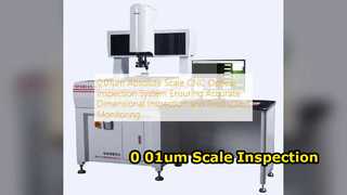 0.01um Scale CNC Vision System for Accurate Inspection