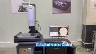 SPC Statistical Process Control in Easson Vision Measuring Machine Software