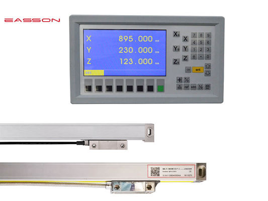 Machine Tools  3 Axis LCD Dro Measuring Systems Linear Scale