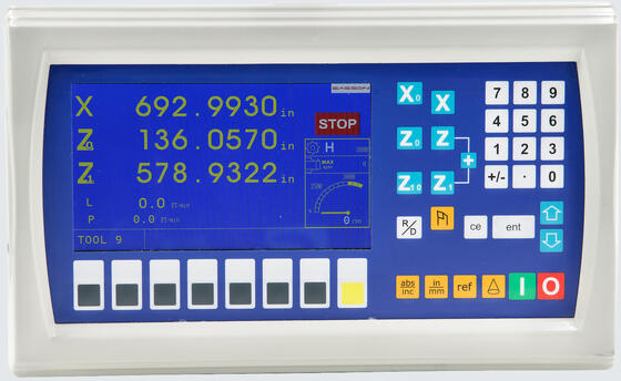 Easson ES-14B Constant Speed Lathe 3 Axis Digital Readout System
