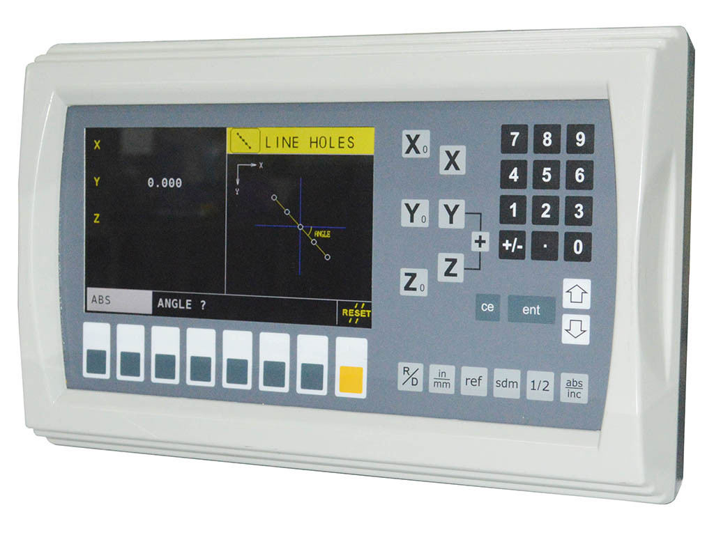 JingCE JCS900 2/3 Axis Digital Readout LCD Display – Glass Scale Linear Encoder For Bridgeport Mill